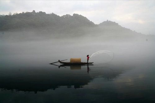 江南秋景