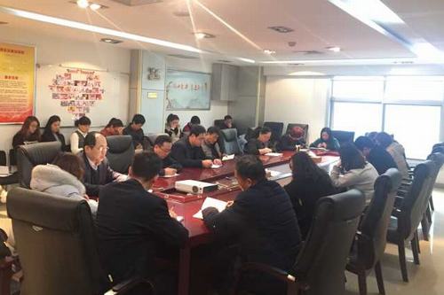 礦建二公司傳達貫徹陜煤集團兩會精神