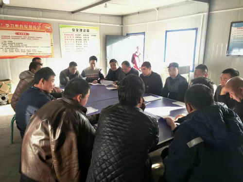 陜煤建設(shè)洗選煤運營公司小保當運營項目部開展“學(xué)雷鋒，做先鋒”系列活動