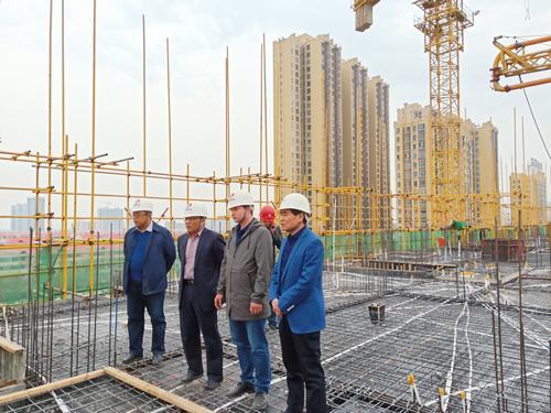 王明智深入渭南二院安置房、法檢兩院項目工地檢查指導(dǎo)工作