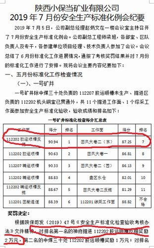 陜煤建設掘進公司：再奪小保當?shù)V安全生產(chǎn)標準化桂冠
