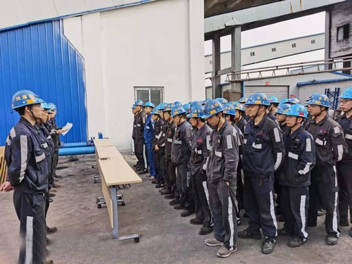 陜煤建設(shè)洗選煤運營公司紅柳林洗煤廠項目部：不辭勞苦干勁足，齊心協(xié)力保檢修