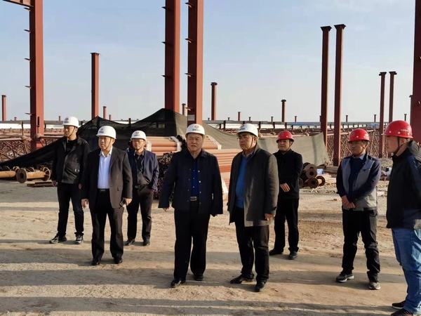 寧興剛、王寧一行深入陜煤建設(shè)澄合分公司南京金龍項目檢查指導(dǎo)工作