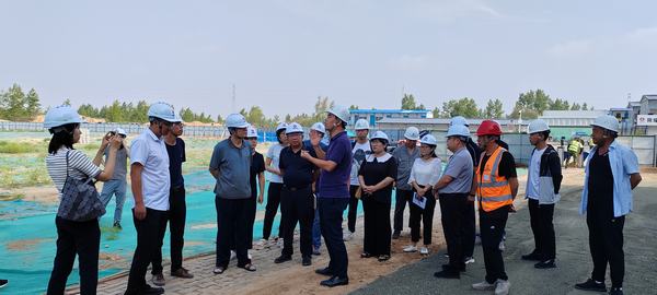 中共榆林市委黨校領導一行赴黨校新校區(qū)建設項目調(diào)研指導