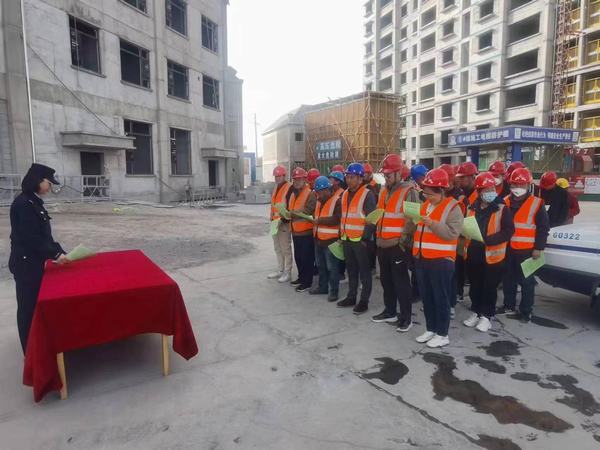 陜煤建設(shè)西北分公司：普法講座進(jìn)工地，反詐宣傳暖人心