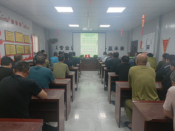 陜煤建設(shè)機(jī)電安裝公司：踐行文明餐桌，共享美好“食”光