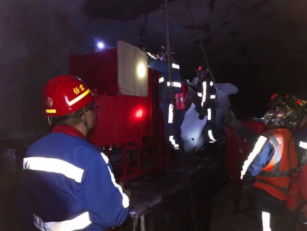 陜煤建設(shè)機電安裝公司奮戰(zhàn)“雙節(jié)”，提前20天完成工程任務(wù)