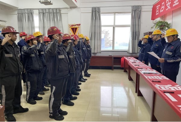 陜煤建設(shè)洗選煤運營公司澄合山陽運營項目部：黨員身邊無事故，遵章守紀立新標