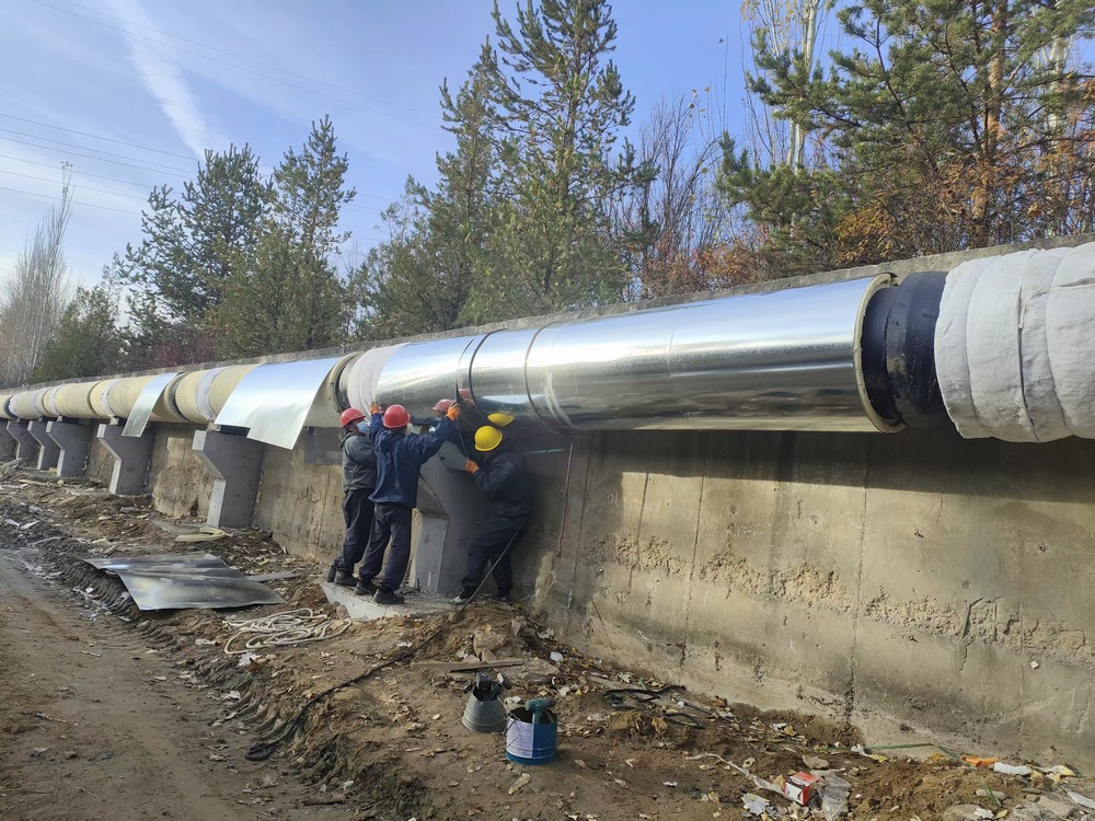 陜煤建設(shè)路橋分公司神木中水綜合利用項目多力合圍，鑄就項目建設(shè)好口碑