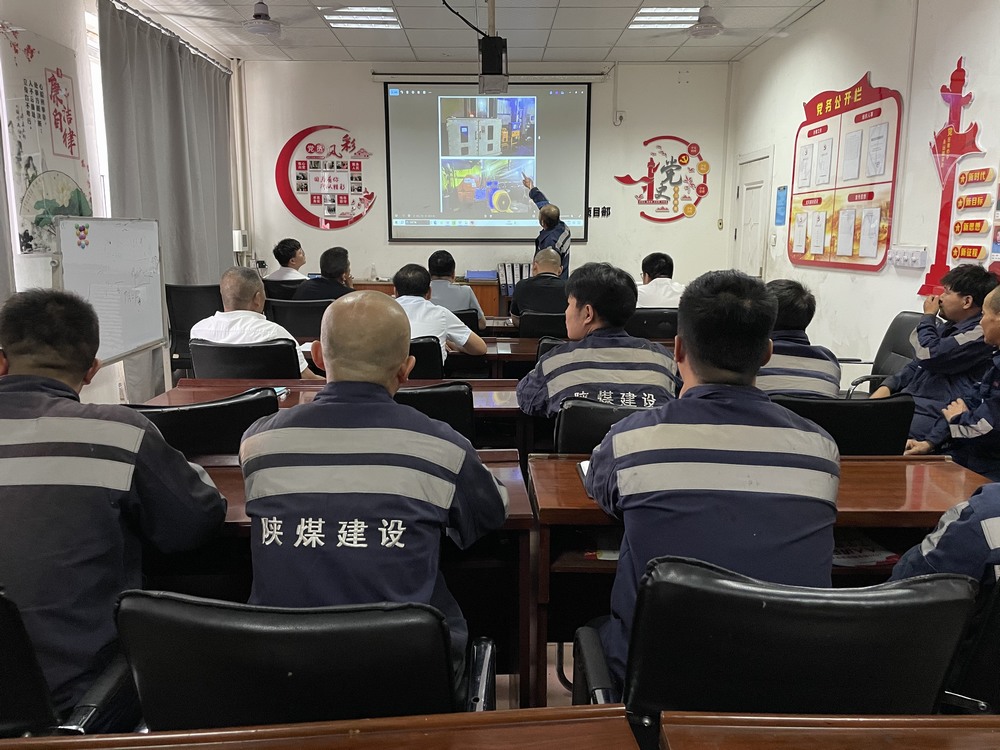 陜煤建設(shè)洗選煤運(yùn)營公司檸條塔運(yùn)營項(xiàng)目部：安全生產(chǎn)常抓不懈，手指口述挖掘潛能