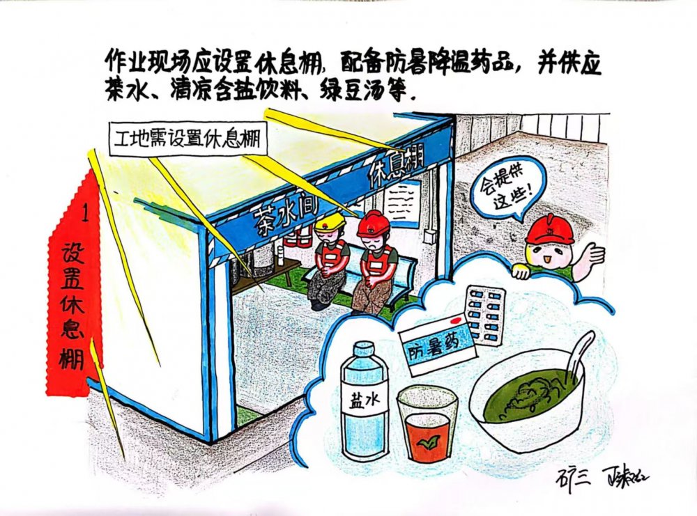 高溫來襲！這組“解暑”漫畫海報快收好→