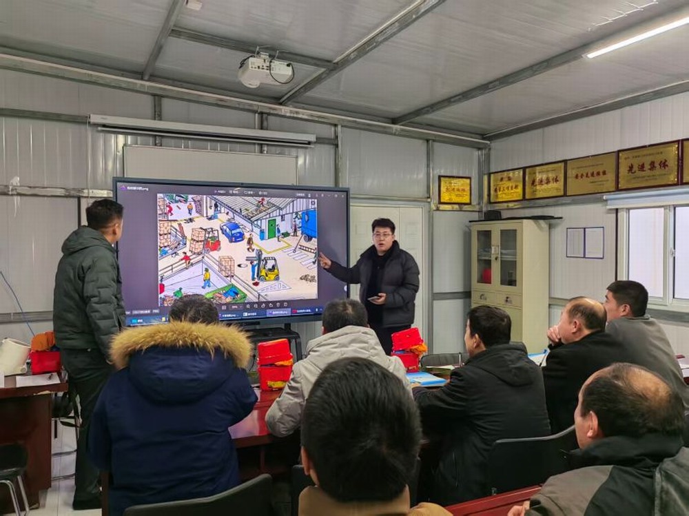 陜煤建設(shè)洗選煤運(yùn)營公司第三項(xiàng)目部：節(jié)前筑防線 嚴(yán)管保平安